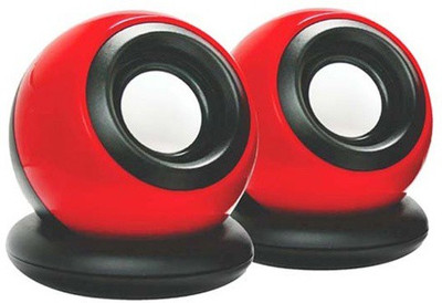 Vsquare qhm620 6 W Home Audio Speaker(Red, 2.0 Channel)