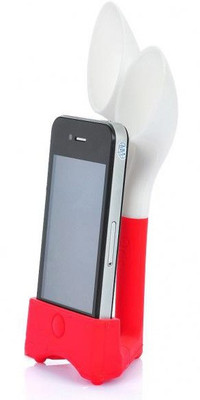 GeekGoodies iPhone Silicon Rabbit Horn 2 Mouth 1 W Portable Mobile/Tablet Speaker(Red, Mono Channel)
GeekGoodies iPhone Silicon Rabbit Horn 2 Mouth 1 W Portable Mobile/Tablet Speaker(Red, Mono Channel)