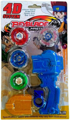 Rekha Retail 4D Beyblade(Multicolor)