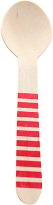 Funcart Striped Cutlery Utensil Disposable Wooden Table Spoon Set(Pack of 10)
Funcart Striped Cutlery Utensil Disposable Wooden Table Spoon Set(Pack of 10)