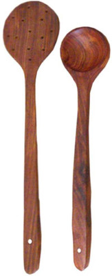 SG Art o Kitchen Wooden Wooden Spoon Set(Pack of 2)
