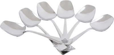 Taluka (8.4" Inches i.e 21 CM) Stainless Steel Serving Cooking Spoon KITCHEN COMBO Set Of 6 Spoons Stainless Steel Serving Spoon, Ice-cream Spoon, Dessert Spoon, Dessert Soup Spoon, Table Spoon, Cooking Spoon Set(Pack of 6)
Taluka (8.4" Inches i.e 21 CM) Stainless Steel Serving Cooking Spoon KITCHEN COMBO Set Of 6 Spoons Stainless Steel Serving Spoon, Ice-cream Spoon, Dessert Spoon, Dessert Soup Spoon, Table Spoon, Cooking Spoon Set(Pack of 6)