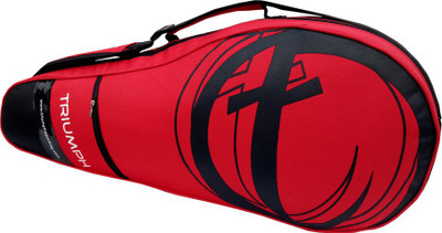 Triumph Red,Black Pro-302 6 Racket Badminton Kit Bag(Red, Kit Bag), Black;red