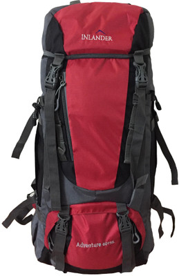 Inlander 1004 Red Rucksack - 60 L(Red)