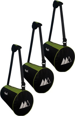 Myarte TRIO GYM BAG GYM BAG(Black, Messenger Bag), Black;green