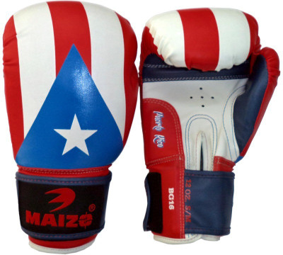 Maizo Striker Training Gloves Boxing Gloves (, White, Red, Blue, Blue;red;white