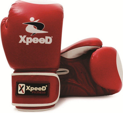 Xpeed Terminator Boxing Gloves (Free Size, Red)