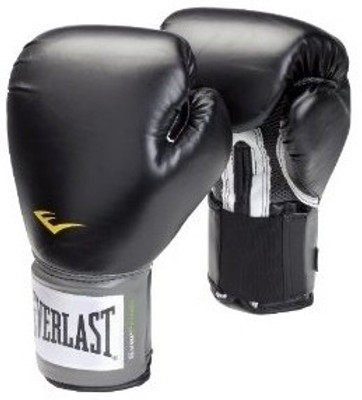 Everlast Pro Style Training Boxing Gloves (S, Black)