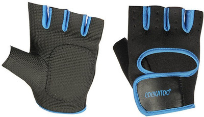 COCKATOO Training Gym & Fitness Gloves (, Black, Blue