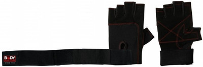 Body Sculpture Weight Lifting BW Gym & Fitness Gloves (XL, Black)