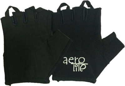 Aerolite Pro Trainer-Ifit Gym & Fitness Gloves (S, Black)