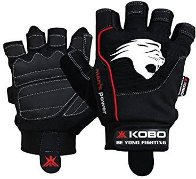 Kobo Exercise Weight Lifting Grippy Hand Protector Padded_11 Gym & Fitness Gloves (S, Black), Assorted
Kobo Exercise Weight Lifting Grippy Hand Protector Padded_11 Gym & Fitness Gloves (S, Black), Assorted