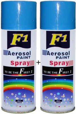 F1 BLUE Spray Paint 450 ml(Pack of 2)