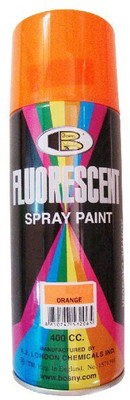 Bosny Blazon Fluorescent Orange Red Spray Paint 300 ml(Pack of 1)