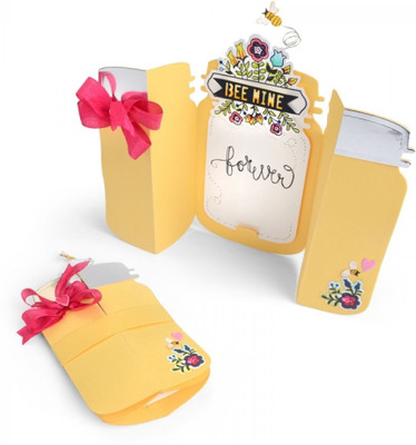 SIZZIX Thinlits Die Set 7PK - Card, Jar Fold-a-Long 660372 Jar Stencil(Pack of 7, card)
SIZZIX Thinlits Die Set 7PK - Card, Jar Fold-a-Long 660372 Jar Stencil(Pack of 7, card)