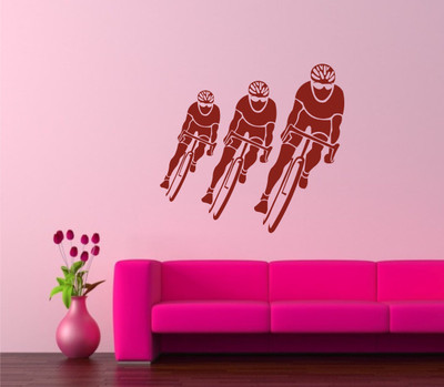 Smart Wall Guru Adhesive Sticker Sticker(Pack of 1, Brown