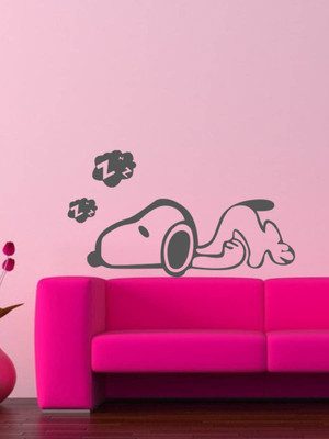 Trends on Wall Kids Sticker(Pack of 1, Grey