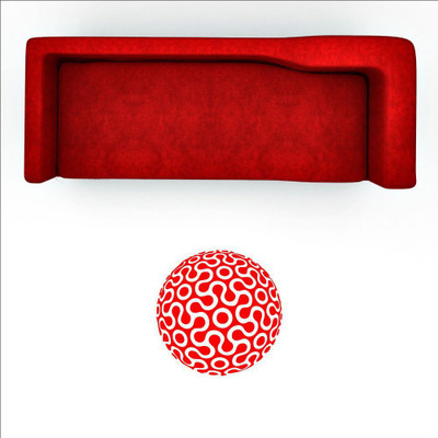 Espcreation Vinyl Sticker(Pack of 1, Red