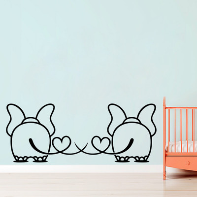 Vsquare Studio Large Wall Sticker Sticker(Pack of 1)