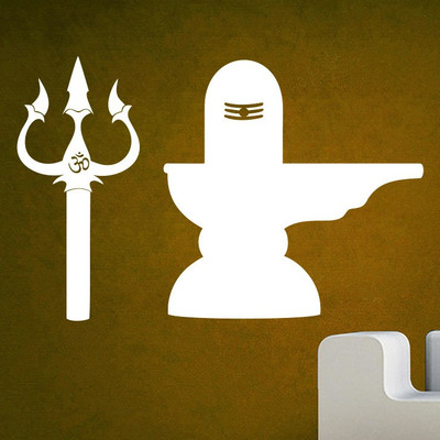 Vsquare Studio Wall Sticker(Pack of 1, White