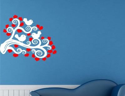 Wall Guru Wall Decal&Sticker Sticker(Pack of 1, White