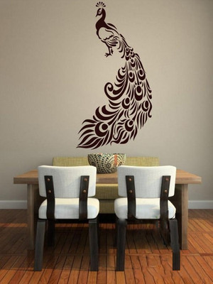 Giftsnfriends PVC Vinyl Sticker(Pack of 1, Brown