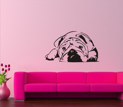 Smart Wall Guru Wall Sticker Sticker(Pack of 1, Black
