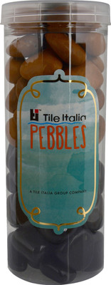 Tile Italia Pebbles Black & Jaisalmer Pebbles Polished Round Granite Pebbles(Multicolor 1 kg)
Tile Italia Pebbles Black & Jaisalmer Pebbles Polished Round Granite Pebbles(Multicolor 1 kg)