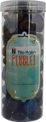 Tile Italia Pebbles Onyx Black & Onyx Blue Pebbles Polished Round Onyx Pebbles(Multicolor 1 kg)
Tile Italia Pebbles Onyx Black & Onyx Blue Pebbles Polished Round Onyx Pebbles(Multicolor 1 kg)