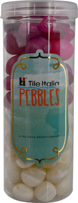 Tile Italia Pebbles Onyx White & Onyx Ruby Pebbles Polished Round Onyx Pebbles(Multicolor 1 kg)
Tile Italia Pebbles Onyx White & Onyx Ruby Pebbles Polished Round Onyx Pebbles(Multicolor 1 kg)