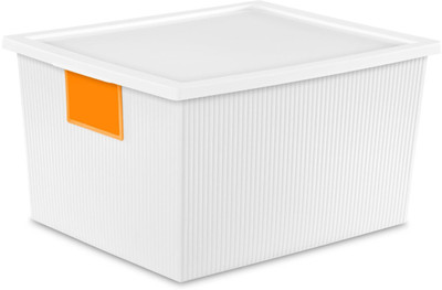 Howards Sterilite 24 Litre Box Storage Basket(Pack of 1)