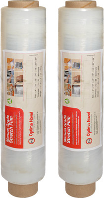 optimanovel 45 cm 1312 ft High Quality Hand Grade Stretch Film(0.9 mil)