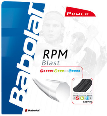 Babolat RPM Blast 1.3 Tennis String - 12 m(Black)