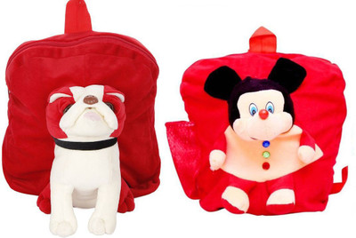MGP Creation Exclusive Red Pug Dog & Micky Nursery Kids School Bag - 14 inch(Multicolor)
MGP Creation Exclusive Red Pug Dog & Micky Nursery Kids School Bag - 14 inch(Multicolor)
