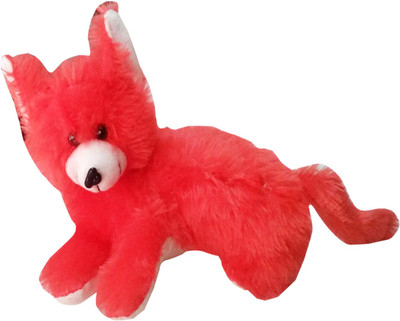 Riya Enterprises Cute Cat - 24 cm(Red) 
Riya Enterprises Cute Cat - 24 cm(Red)