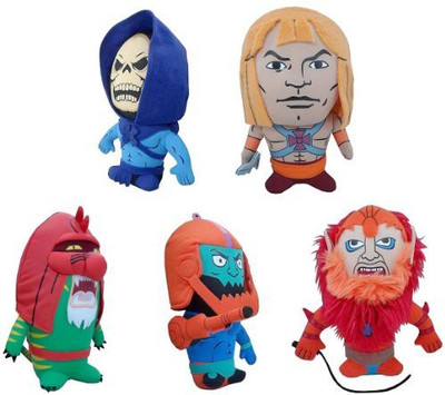 Masters of the Universe Deformed 7" Plush Set Of 5(Red)