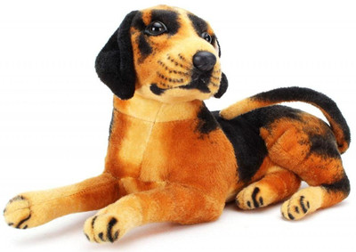 Sana Sana Cute Sitting Dog Stuffed Soft Plush Toys Kids Birthday cm 40 - 40(Multicolor)
