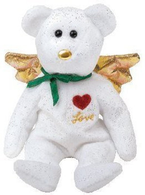 TY Gift 1 X Ty Beanie Ba Gift The Bear Love (White Version)(White)