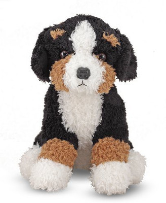 Melissa & Doug Barkley Bernese - 8.5 inch(Black)