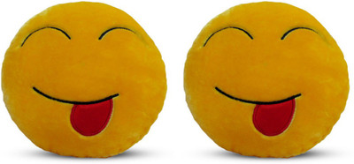 Deals India Deals India Yellow Tougue out Smiley Cushion - 35 cm(smileyC&C) set of 2 - 35 cm(Yellow)
Deals India Deals India Yellow Tougue out Smiley Cushion - 35 cm(smileyC&C) set of 2 - 35 cm(Yellow)