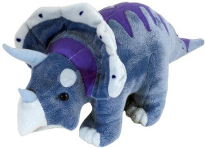 Wild Republic Dinomites Triceratops 15" Plush(Blue)