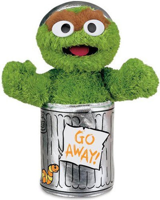 Gund Sesame Street Oscar The Grouch Stuffed Animal - 25 inch(Multicolor)