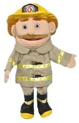 Globee Sunny14" Dad/Fireman Glove Puppet(Brown)