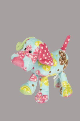 Douglas Cuddle Toys Fuzzles Weldon Butterfly Dog 11" - 7 inch(Blue)