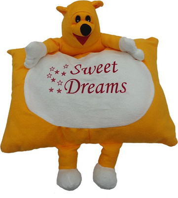 Art N Hub Pooh Soft Cushion (H-51cm) - 51 cm(Yellow)