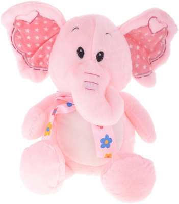 Twisha Elephant With Star Ears - 16 inch(Pink)