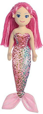 Aurora World Sea Sparkles Maryn Mermaid Plush(Pink)