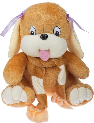 SANA TOYS JHONY DOG - 20 cm(BROWN)
