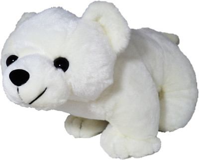 ToyJoy White Polar Bear Stuffed Soft Plush Teddy Toy 16 cm - 16 cm(White)