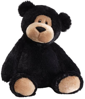 Gund Nutmeg Bear 12" Plush - 9 inch(Black)